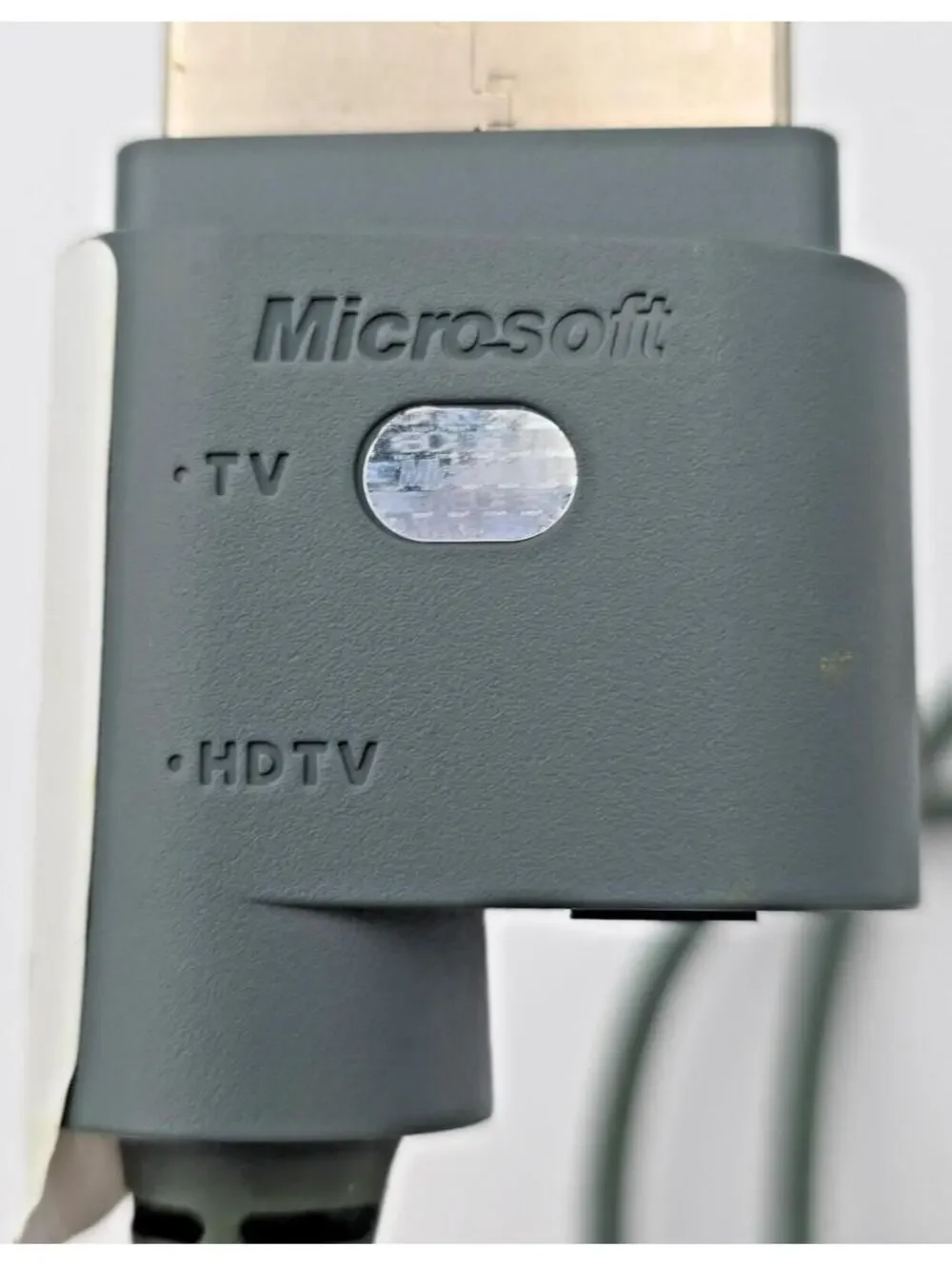 Genuine Official OEM Microsoft XBOX 360 Composite AV Cable X821376-001 Tested